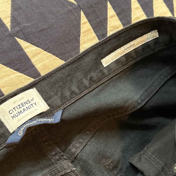 Citizens Of Humanity Annina Wide Leg Black Jeans - Picture 2 of 4